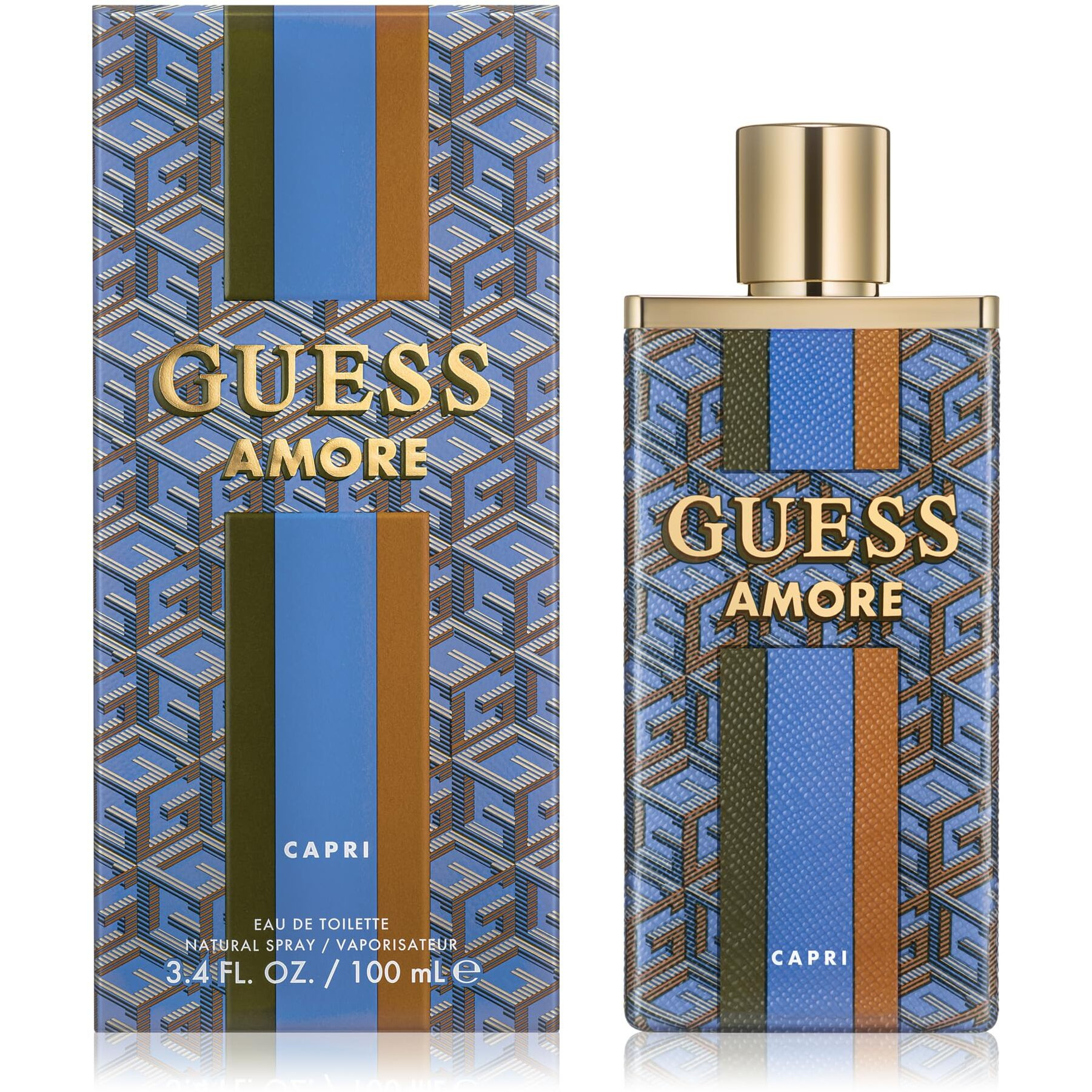 Amore Capri by Guess for Unisex - 3.4 oz EDT Spray