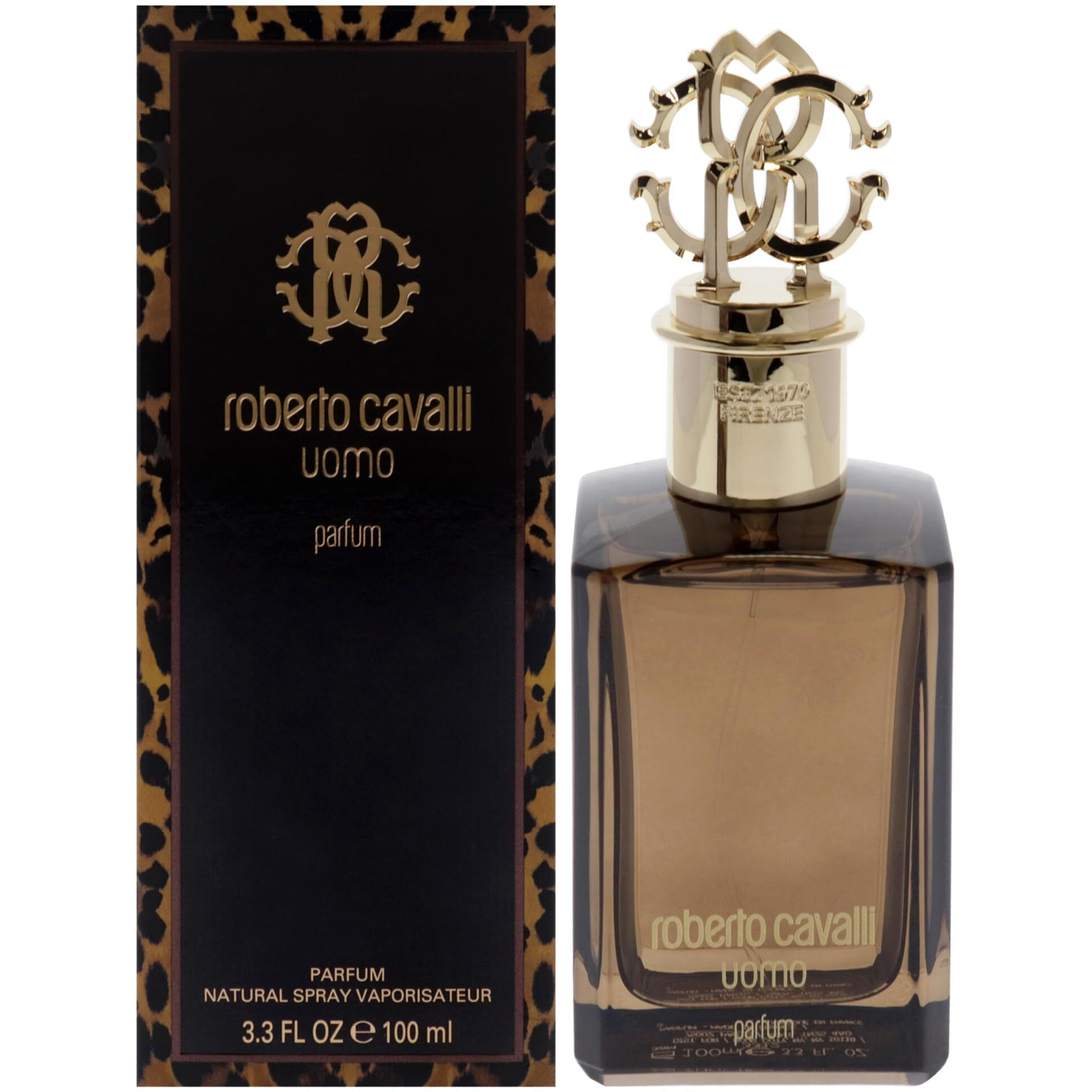 Roberto Cavalli Uomo by Roberto Cavalli, 3.3 oz Parfum Spray for Men