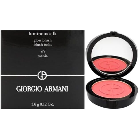 Luminous Silk Glow Blush - 40 Mania by Giorgio Armani for Women - 0.12 oz Blush