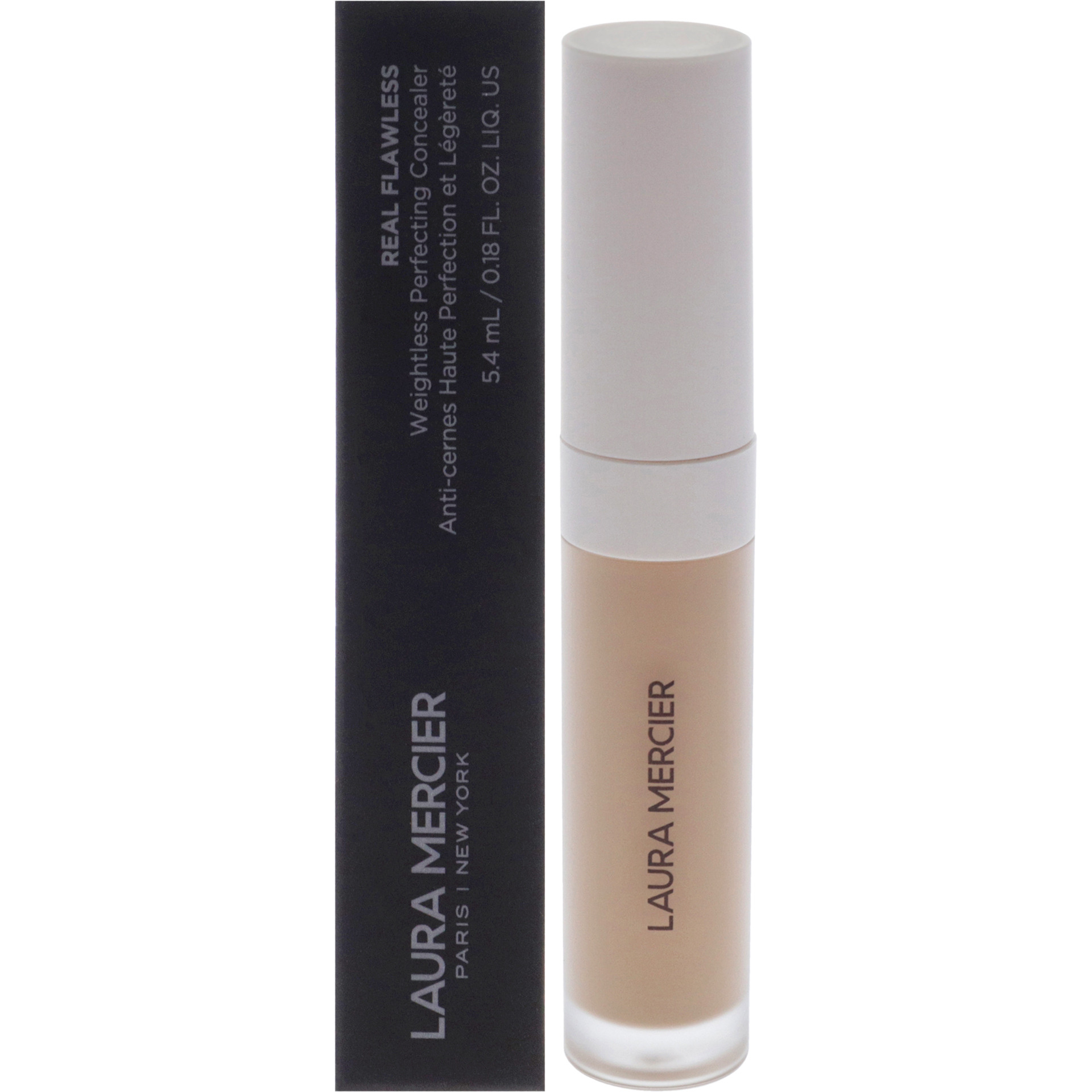 Real Flawless Weightless Perfecting Concealer - 3W1 Ligh to Medium with Warm Undertones by Laura Mercier for Women - 0.18 oz Concealer