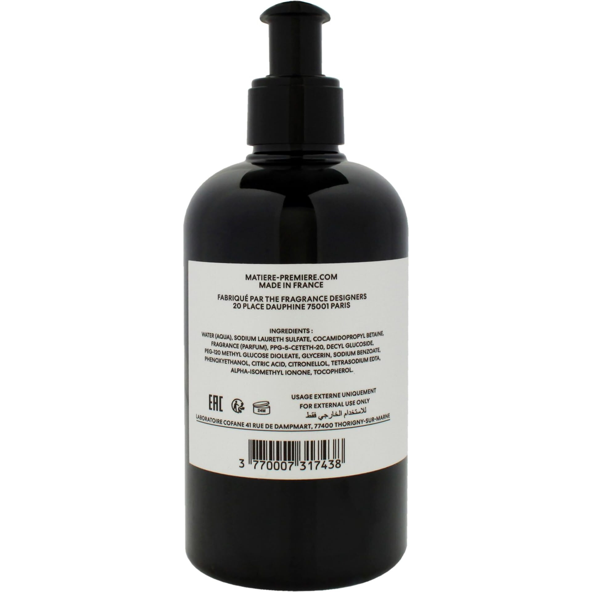 Hand and Body Wash - Radical Rose by Matiere Premiere for Unisex - 10.14 oz Body Wash