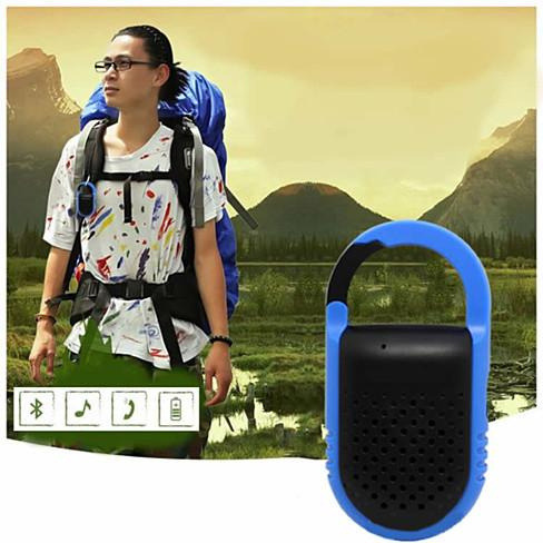 clip N go Bluetooth Speaker and Handsfree Speakerphone(D0102HEYYBU)
