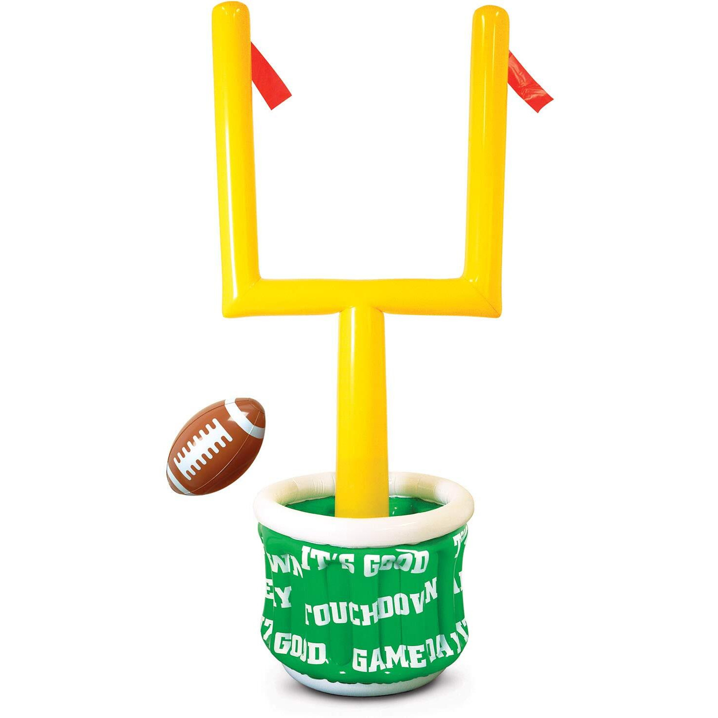 Inflatable Goal Post Cooler w/Football