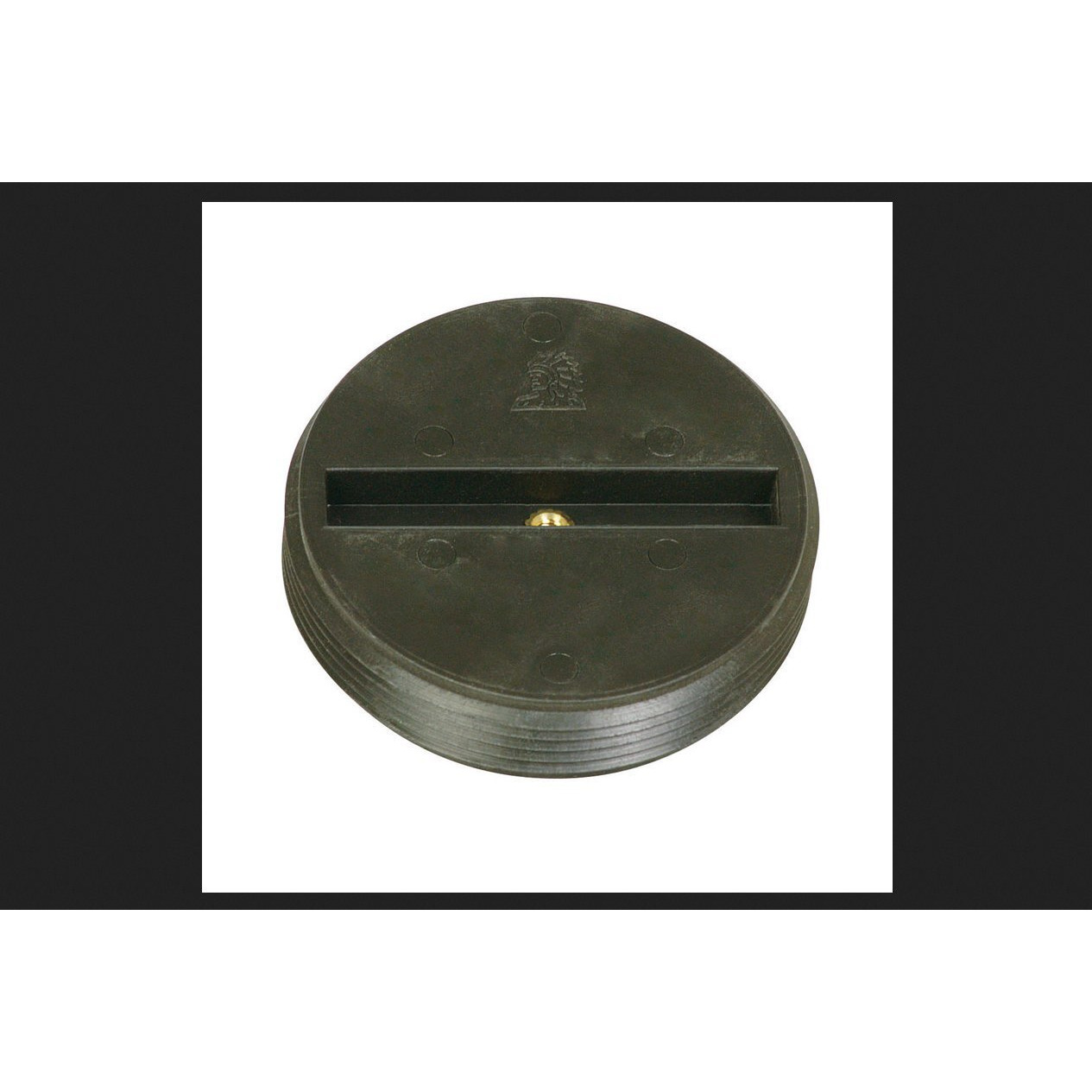 PLUG RECESSED ABS 3" (Pack of 1)
