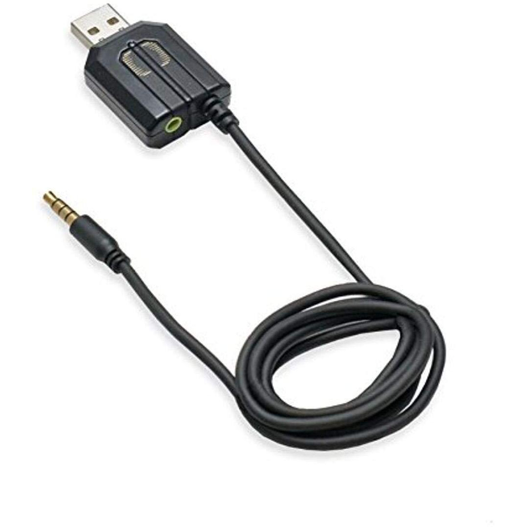 USB Headphone Adapter with Wireless Remote Control, for iPod