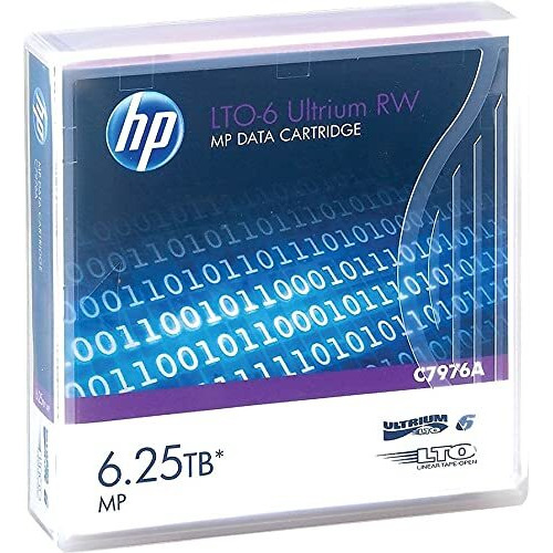 HP LTO ULTRIUM-6 RW 2.5TB/6.25TB DATA TAPE, COMPATIBLE, 2775' yield