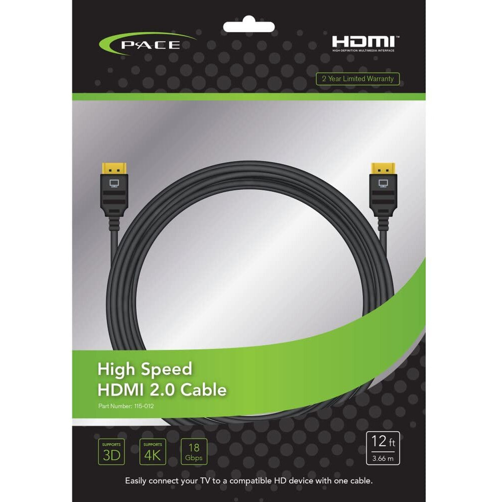 PACE - 12FT HDMI CABLE