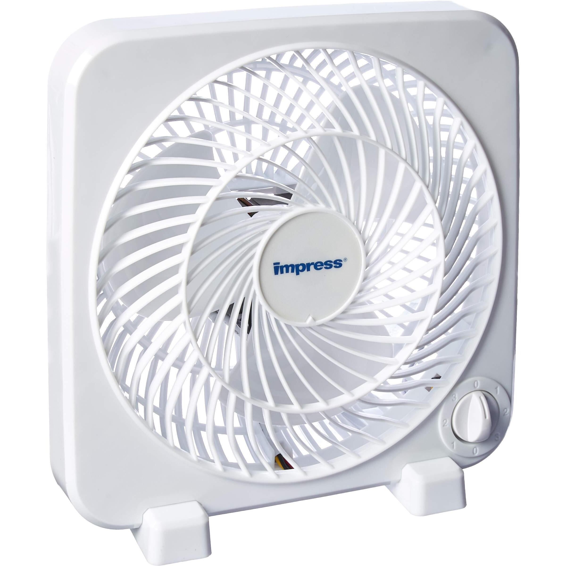 Impress 9-Inch 3-Speed Box Fan