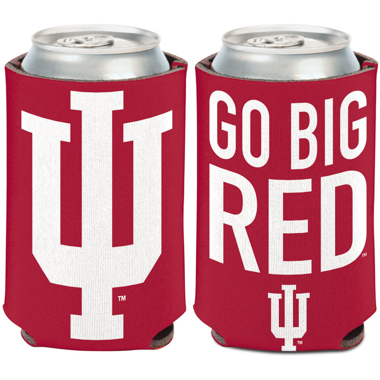 Indiana Hoosiers Can Cooler Slogan Design Special Order