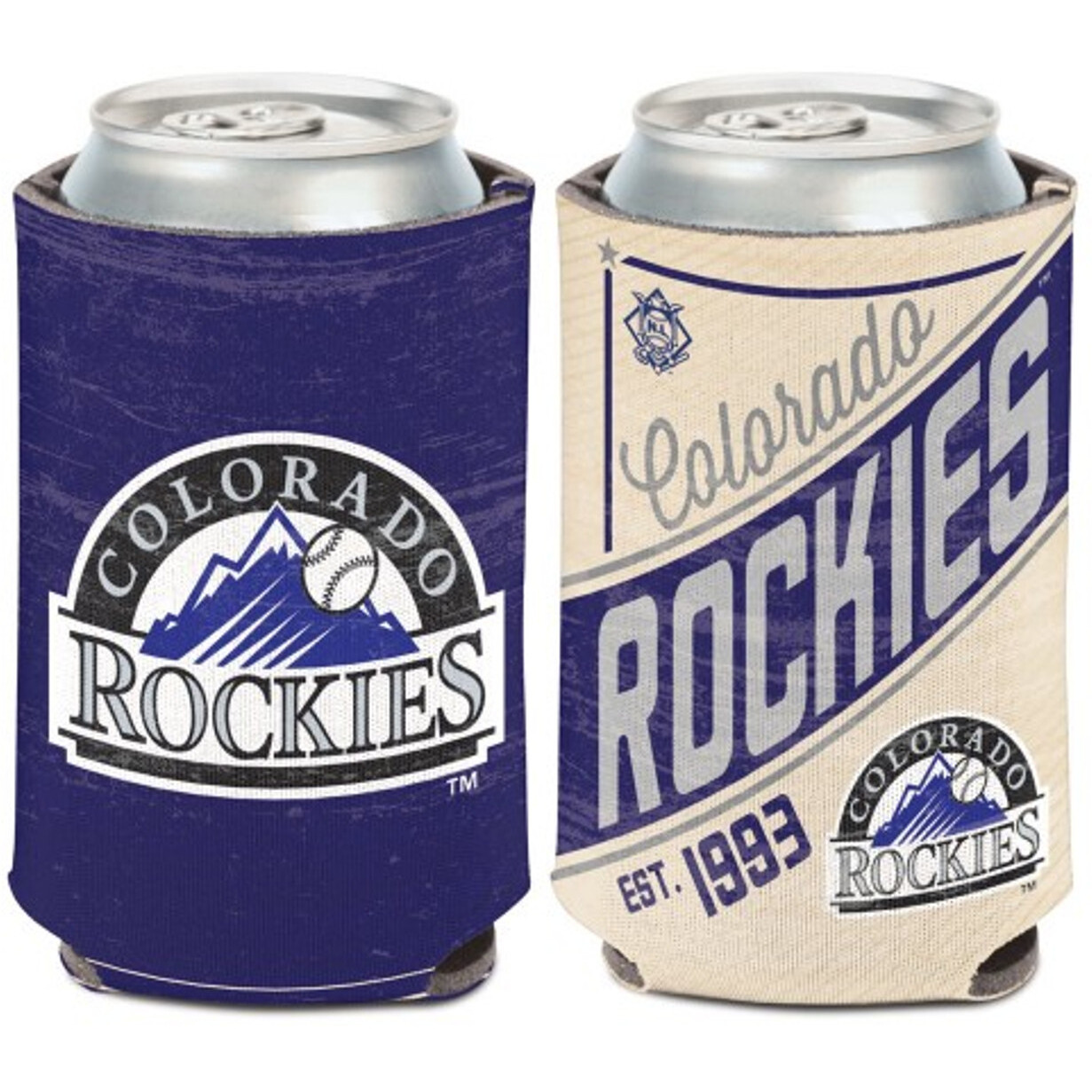 Colorado Rockies Can Cooler Vintage Design Special Order