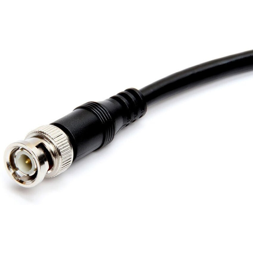 Cmple RG59U 6 Feet BNC Male to BNC Male, 75 Ohm, Coaxial BNC to BNC Video Cable, 6FT Black