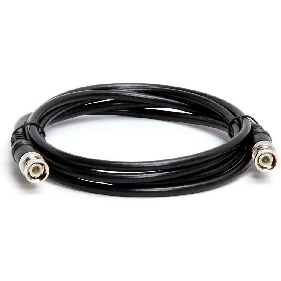 Cmple RG59U 6 Feet BNC Male to BNC Male, 75 Ohm, Coaxial BNC to BNC Video Cable, 6FT Black