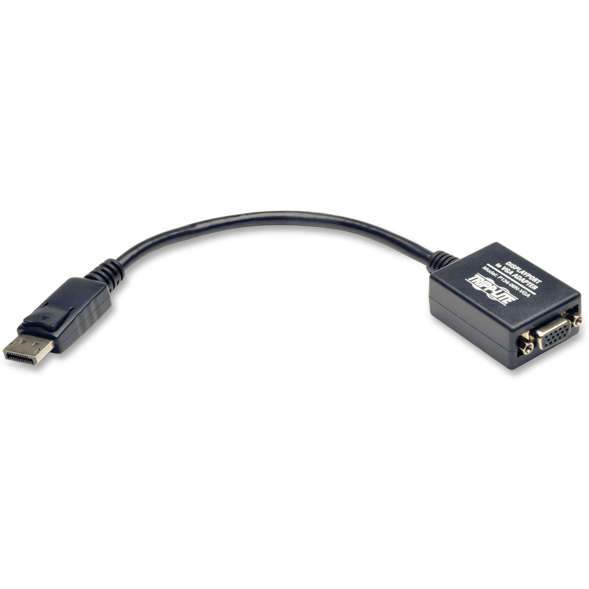 Displayport to VGA Adapter 6in