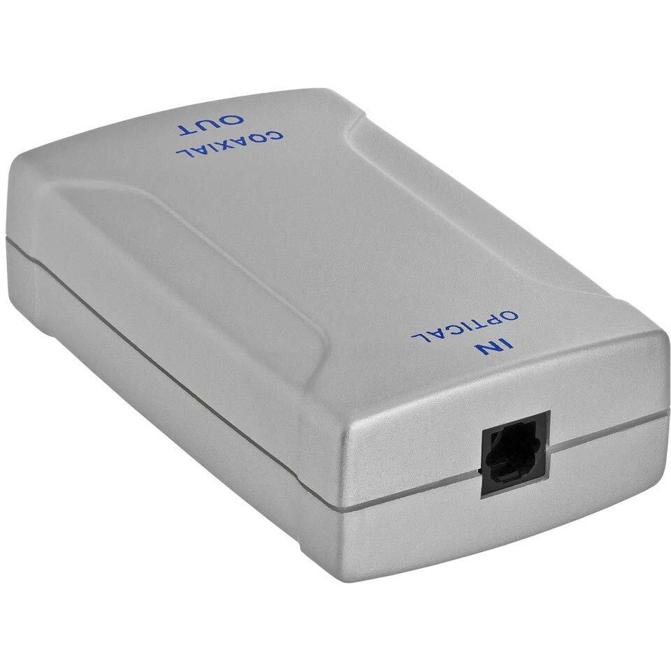Optical Toslink Jack to Coaxial RCA Jack Digital Audio Converter