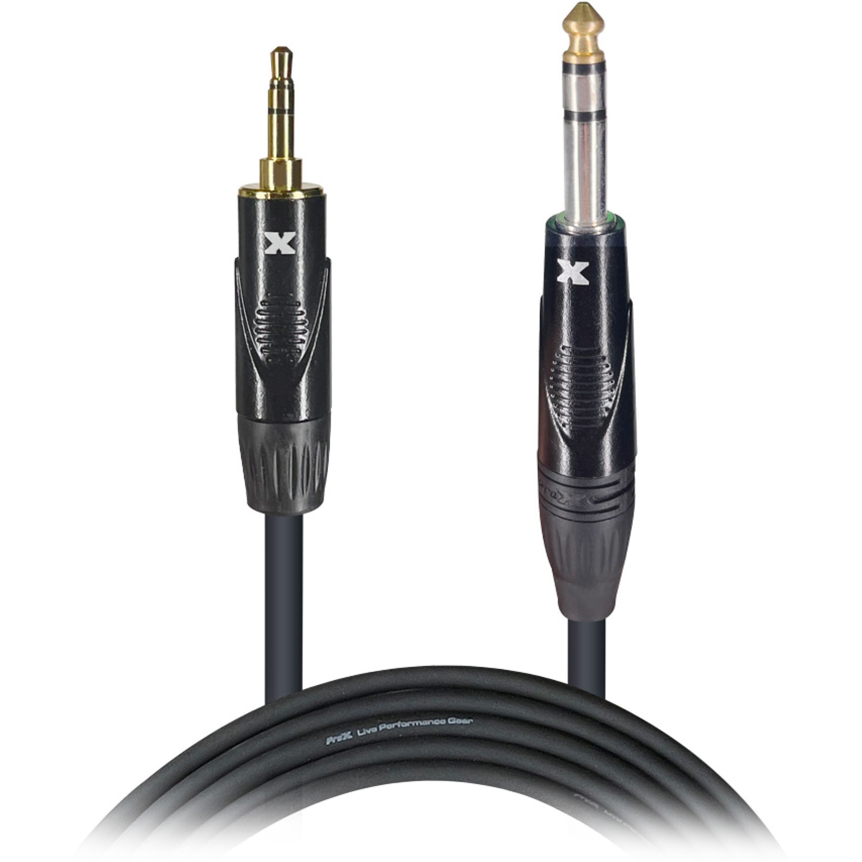 ProX XC-MS05 5 Ft. Balanced TRS-M Mini 1/8" to TRS-M  High Performance Audio Cable
