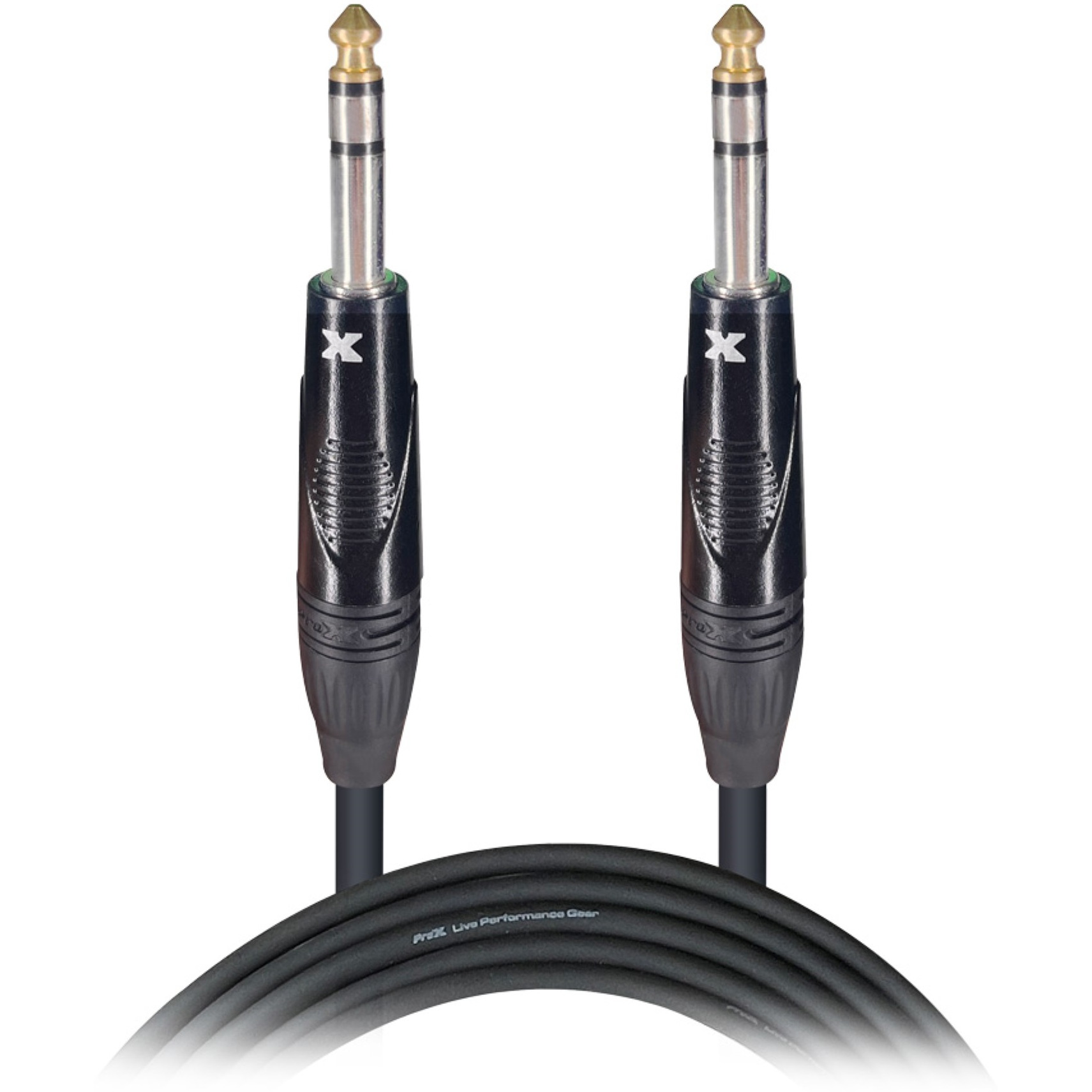 ProX XC-TRS25 25 Ft. Balanced  1/4" TRS-M to TRS-M High Performance Audio Cable