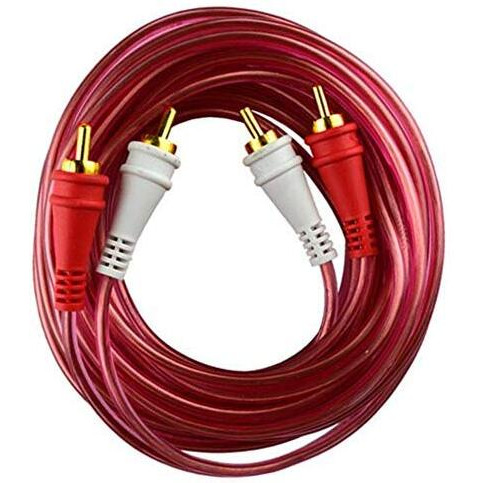 AUDIOPIPE RCA CABLE 20' OFC CLEAR INSTALLER SERIES