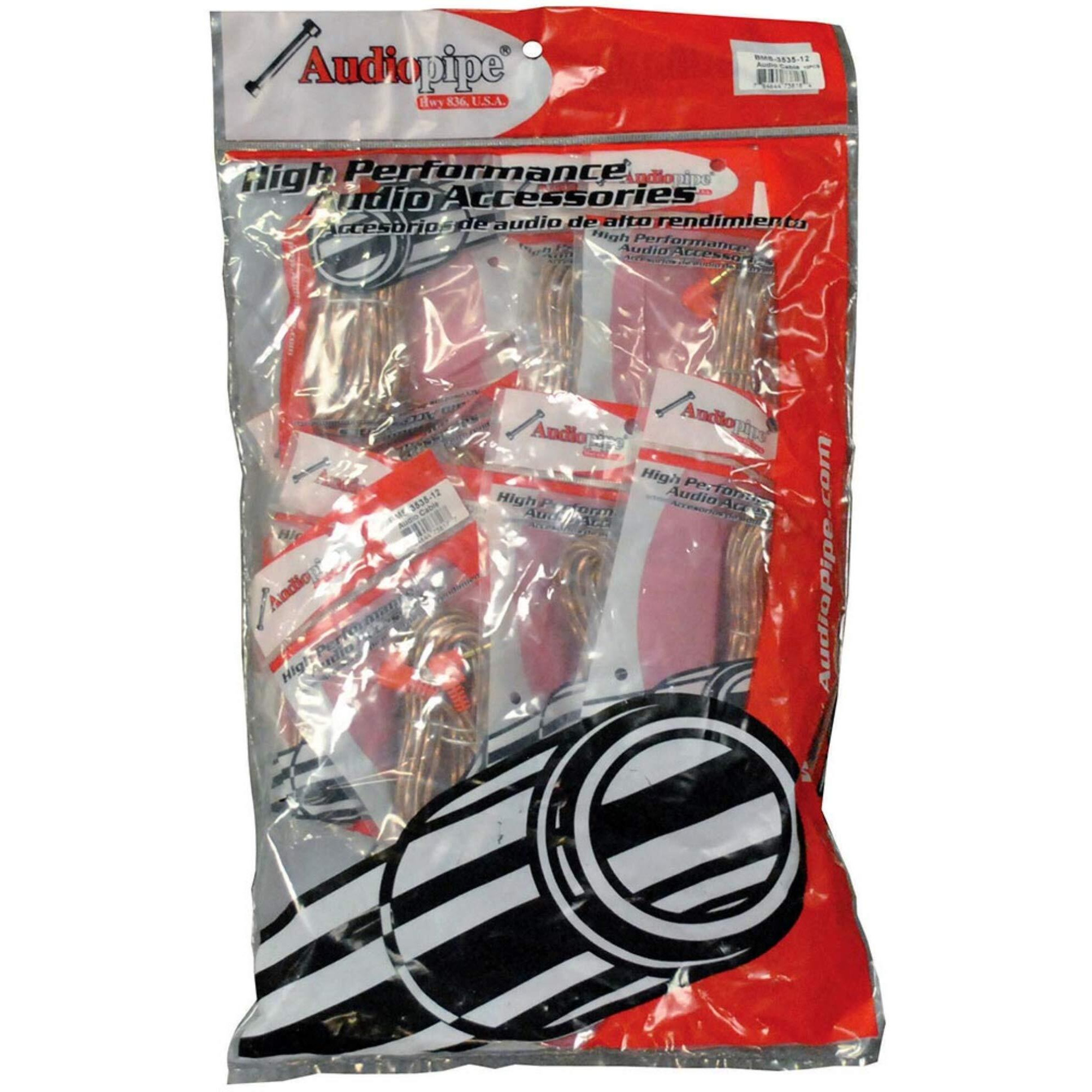 RCA CABLE 3' AUDIOPIPE *BMSG3* 1 BAG OF 10 1 UNIT