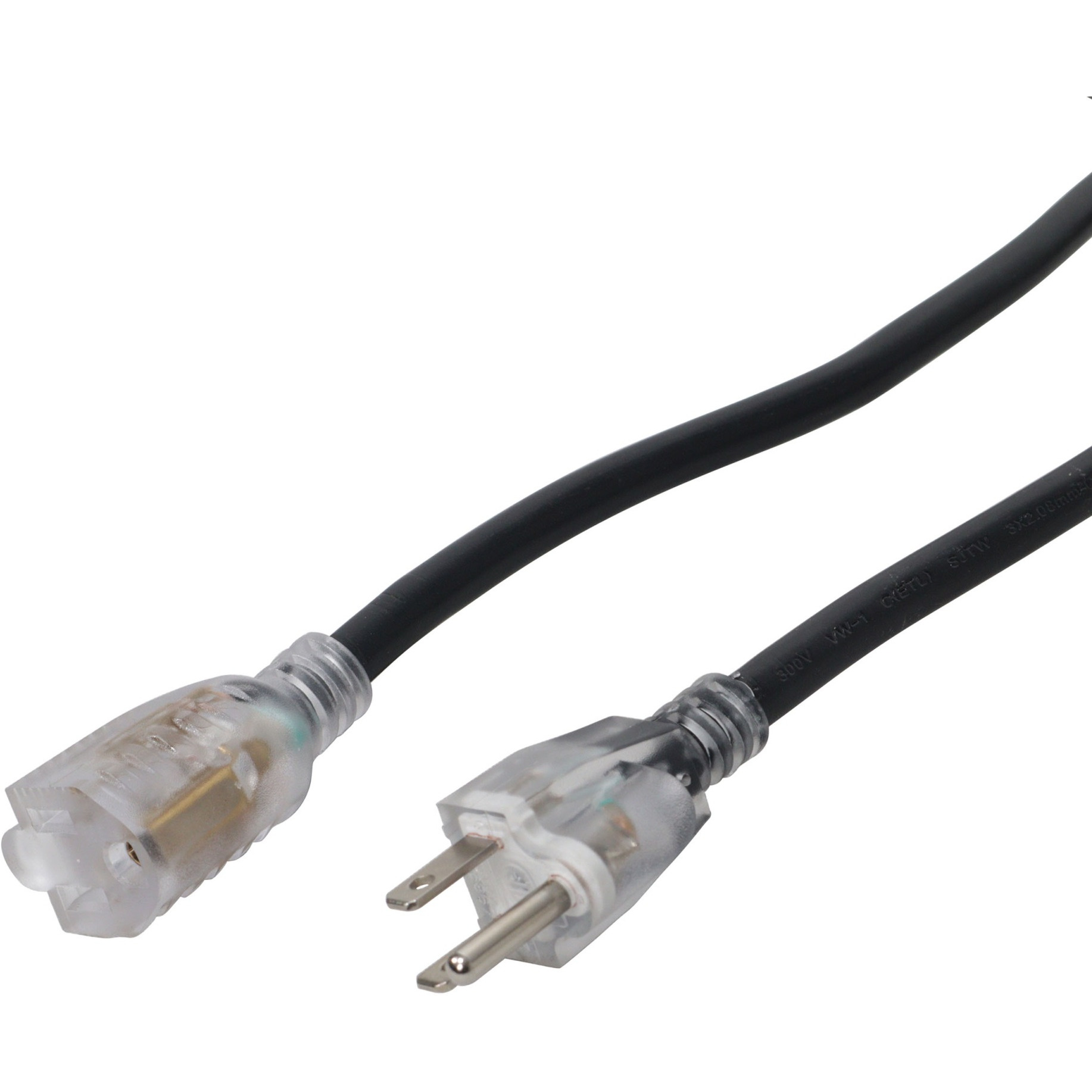 ProX XC-P141-10 10 Ft. 110VAC NEMA 15 Male to 3 Outlet Female Power-Extension Cord 14 AWG