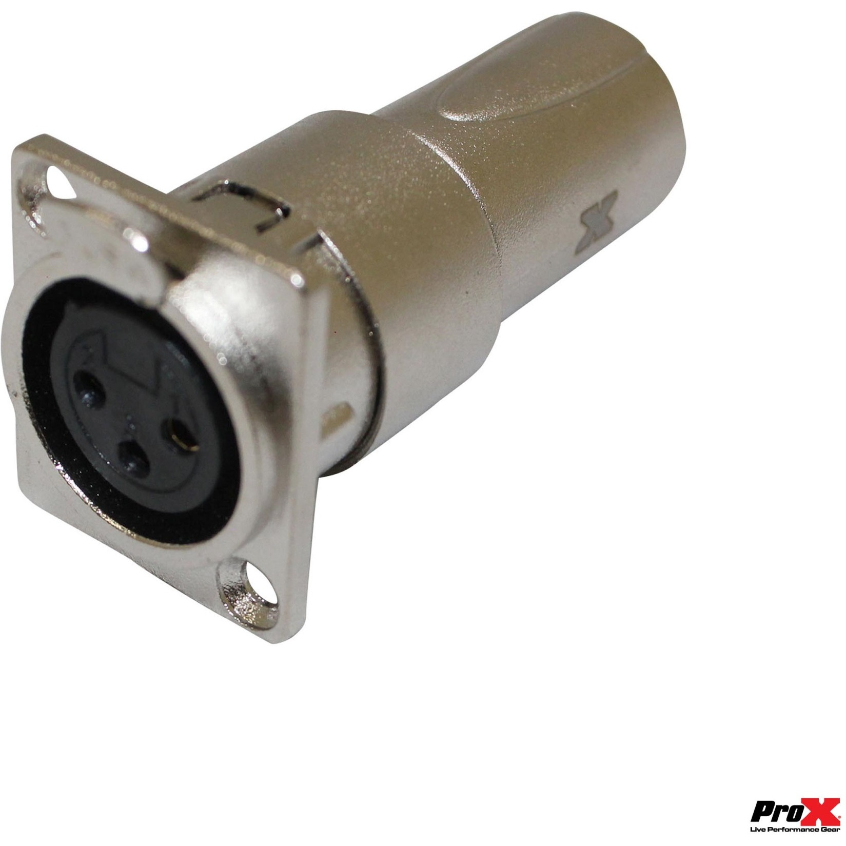 ProX XC-3FDM XLR Female To Male Adapter For Panel Mount