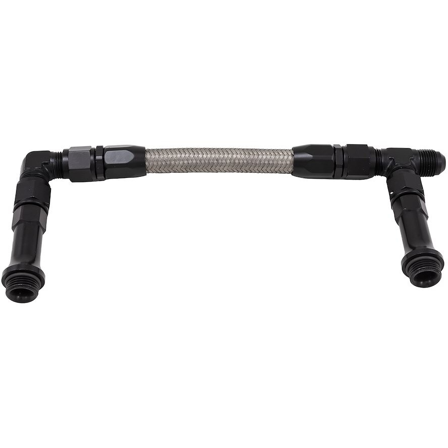 -8AN BK DUAL INLET HOLLEY  ULTRA HP