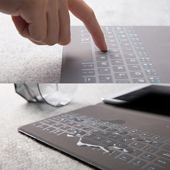 Ultra Thin Apple iPad case With Touch Sensor Surface Keyboard And Stand(D0102HEY8YW)
