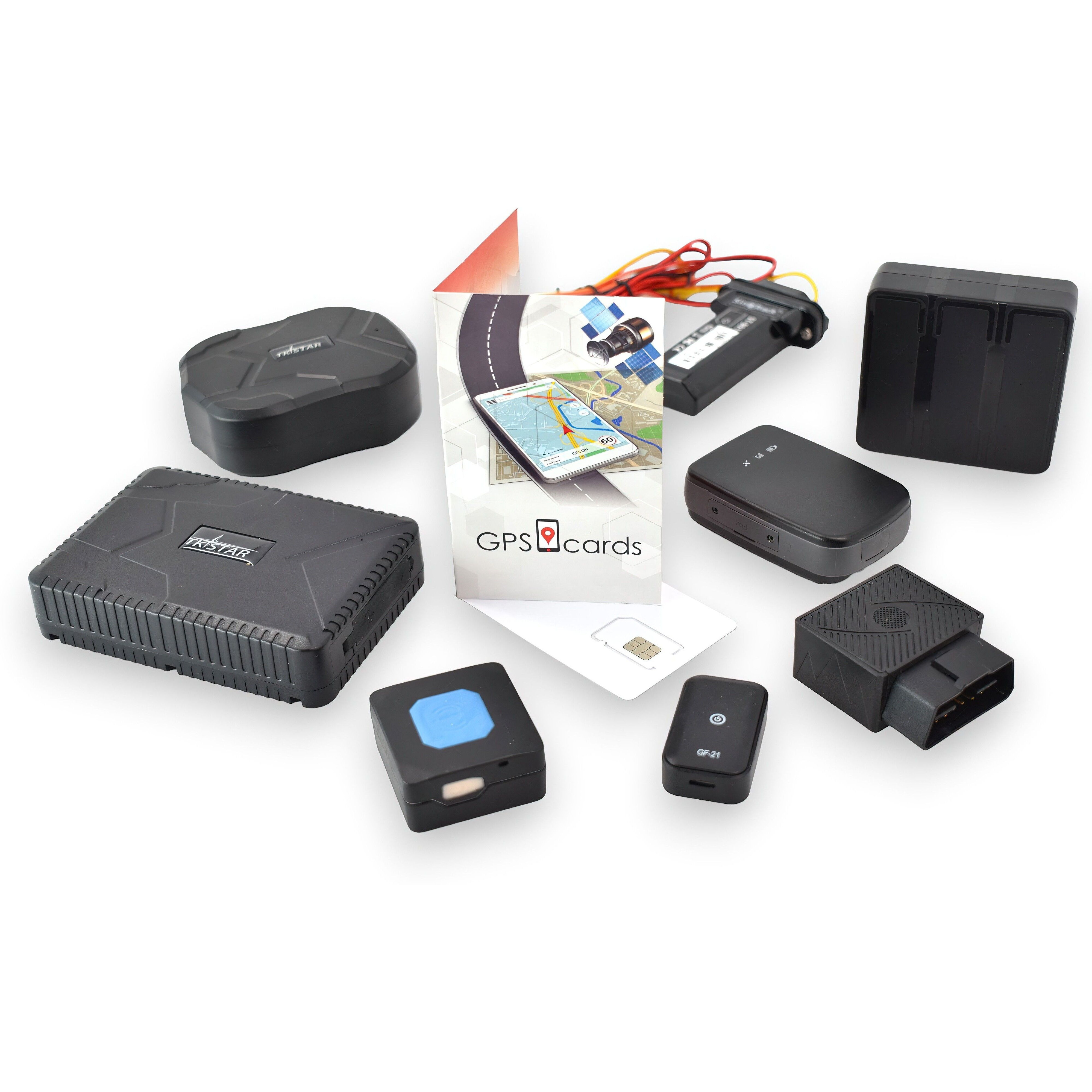 GPS Tracker SIM card for EELINK GPT18 with Mobile APP + Global Coverage