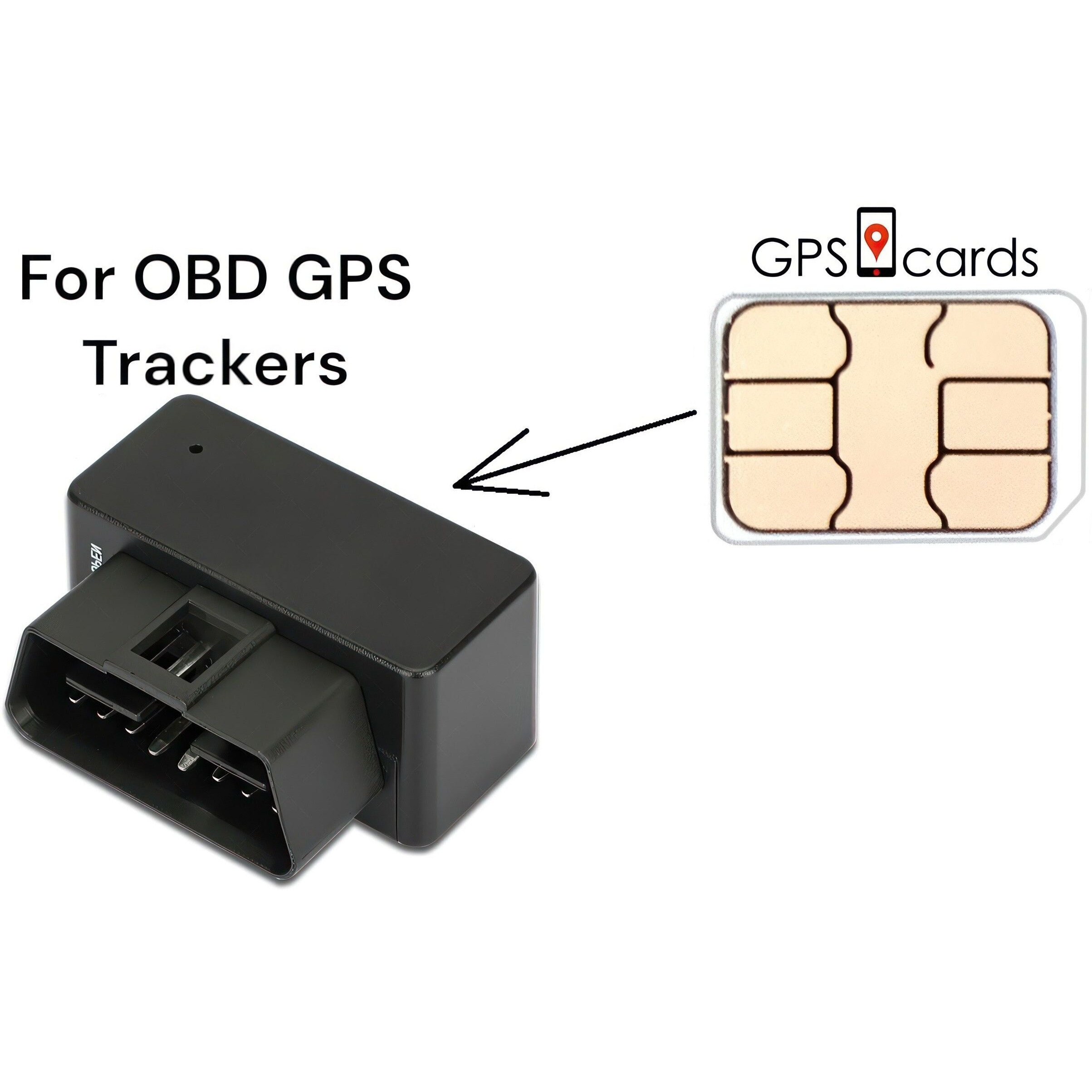 5 GPS card GPS Tracker SIM Card Works With All GPS Tracker in Congo (Democratic Republic)