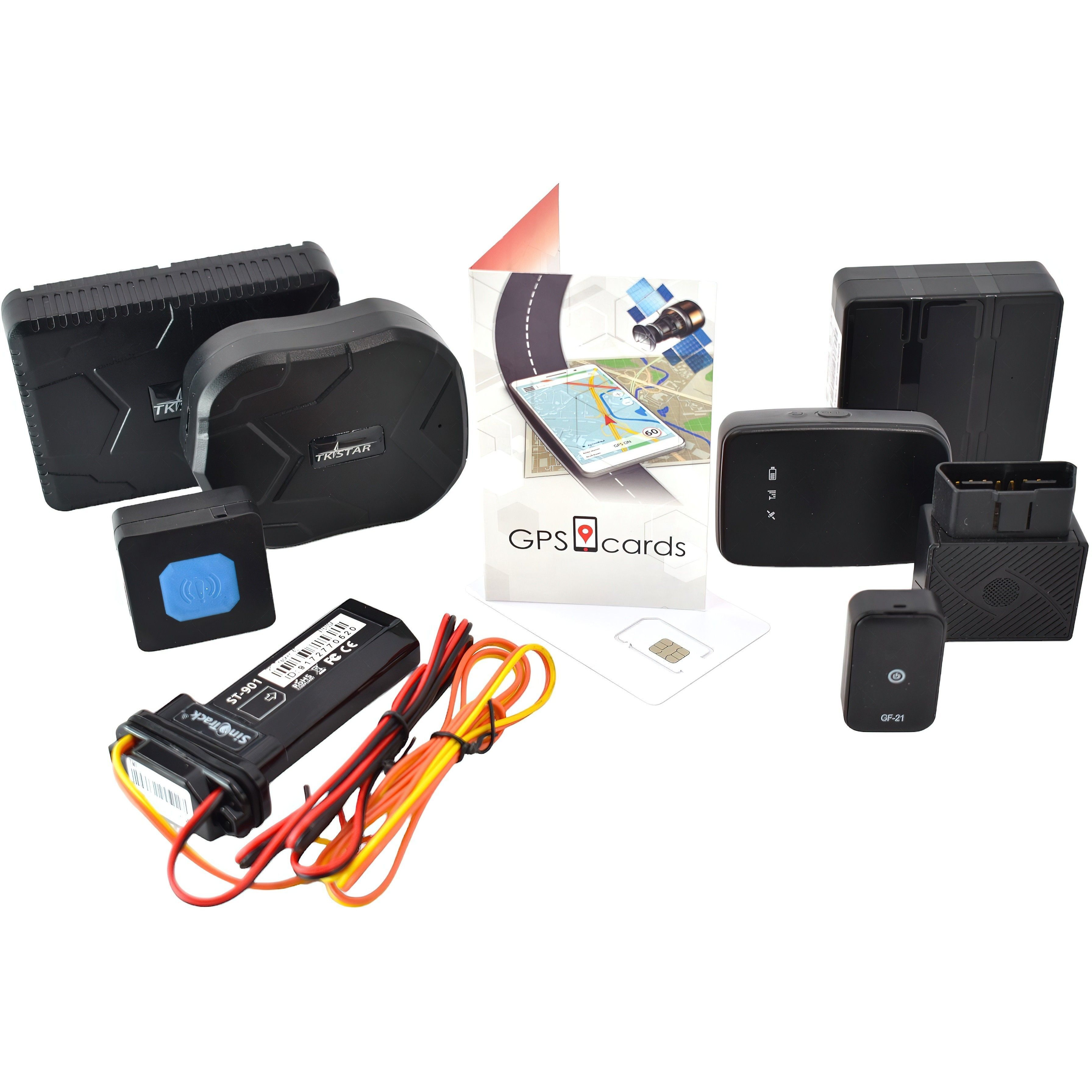 Tracker SIM for Ulbotech T361 OBD Tracking Equipment + Smartphone APP + Sim Card
