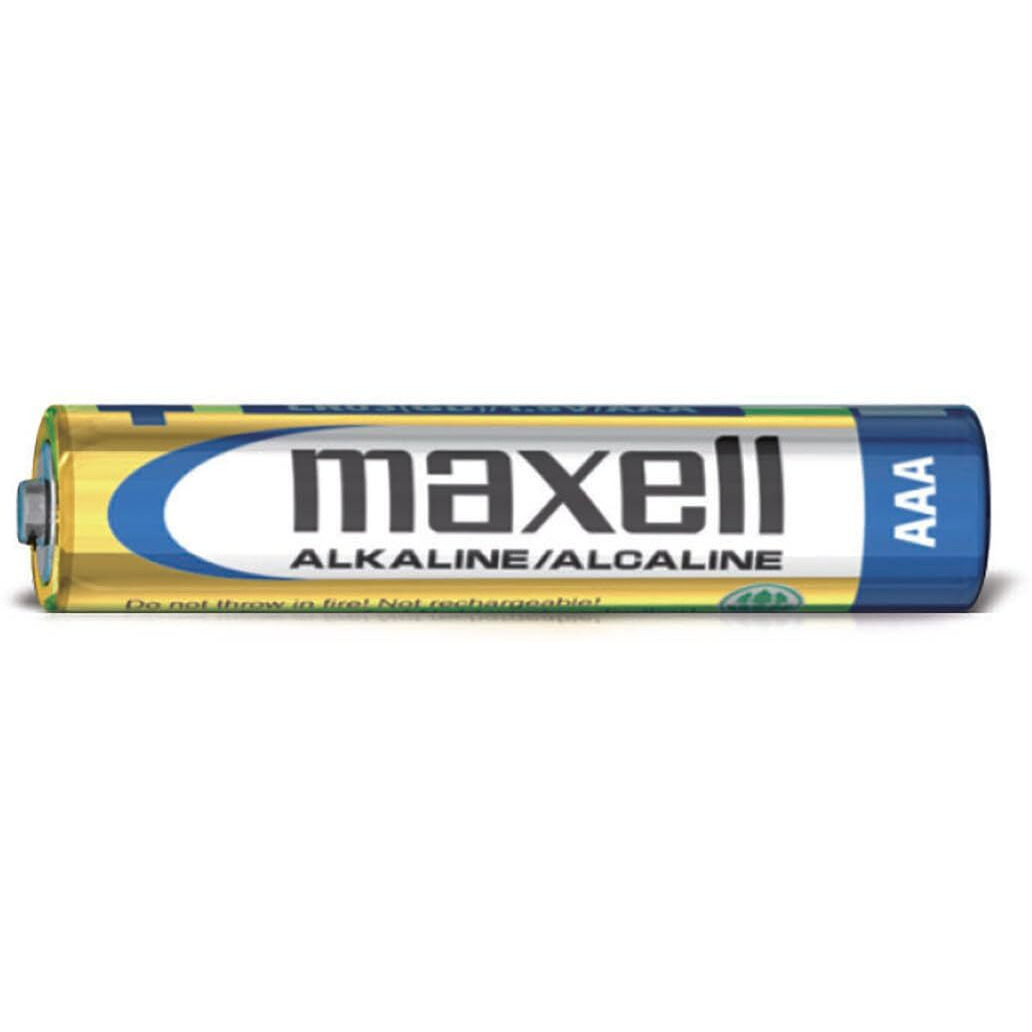 MAXELL 723865 Ready-to-go Long Lasting and Reliable Alkaline AAA Battery ,4 Count (Pack of 1)
