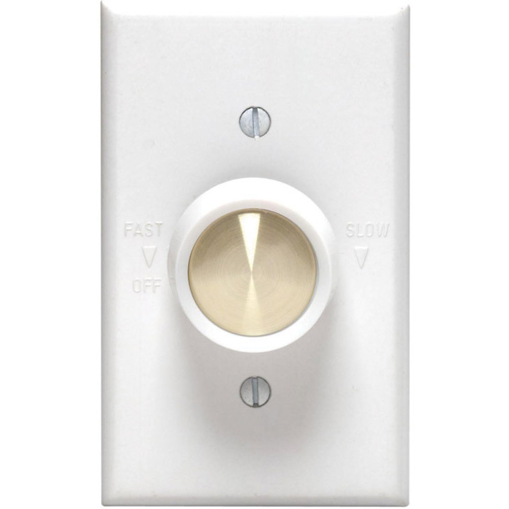 ROTRY FAN CONTRL5AMP WHT (Pack of 1)