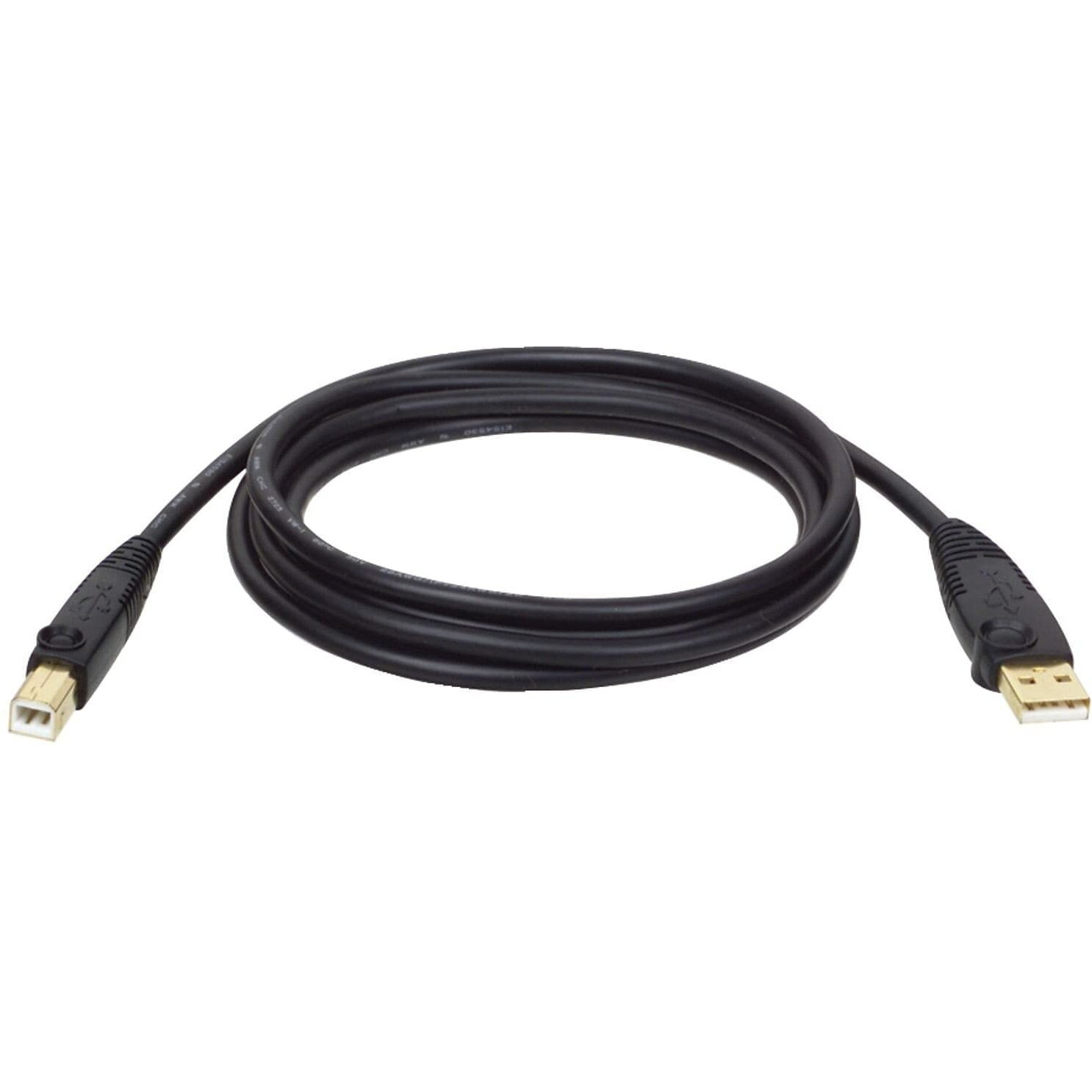 Tripp Lite USB 2.0 High-Speed Cable, Type-A to Type-B (M/M), 6-ft. (U022-006)