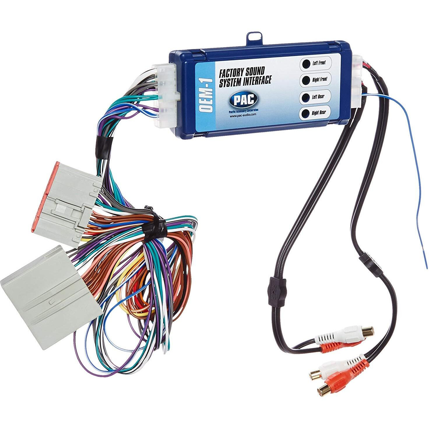 PAC Amplifier Interface for Specific 00  13 GM Vehicles with Bose