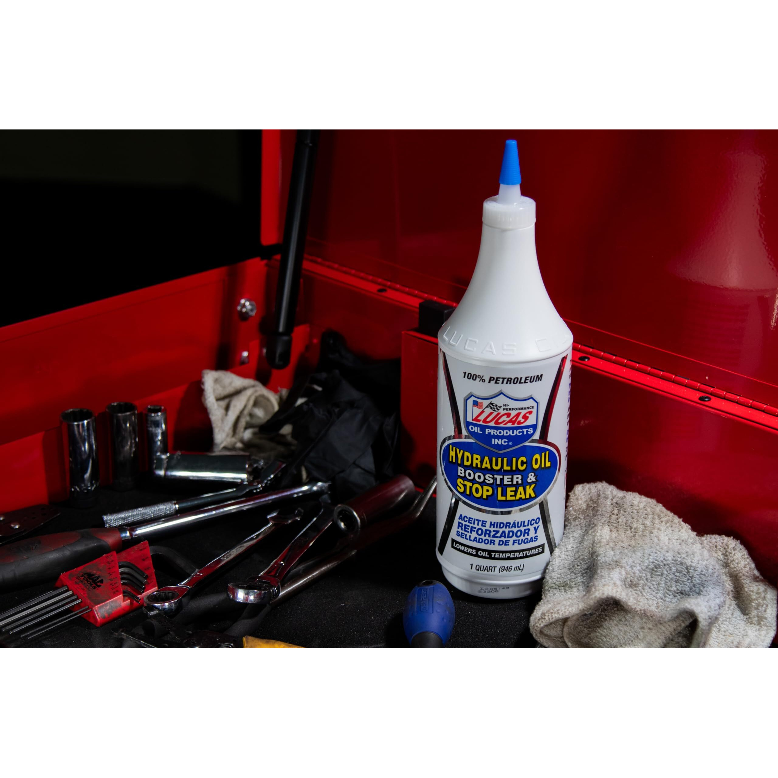 Lucas Oil Hydraulic Oil Booster/Stop Leak 1 Quart