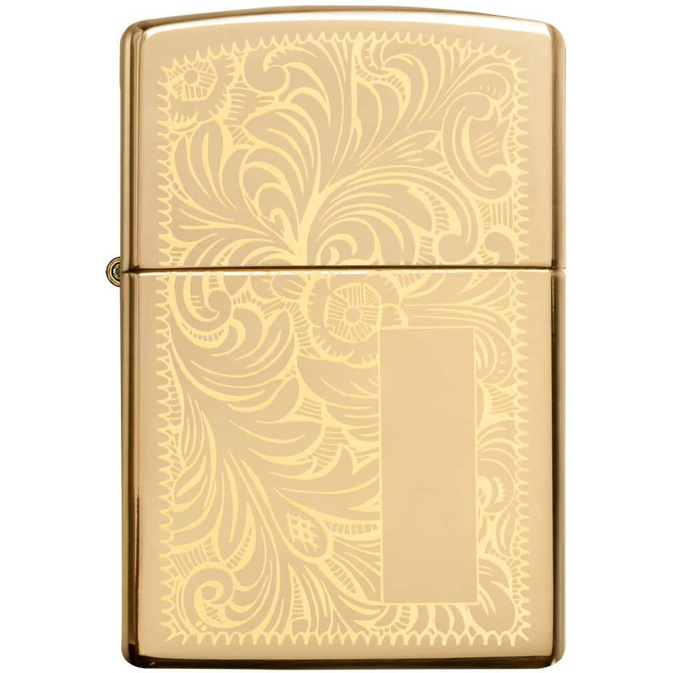 Zippo Windproof Lighter Venetian High Polish Brass (Venetian Brass)