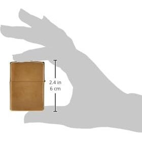 Zippo Windproof Lighter Venetian High Polish Brass (Venetian Brass)