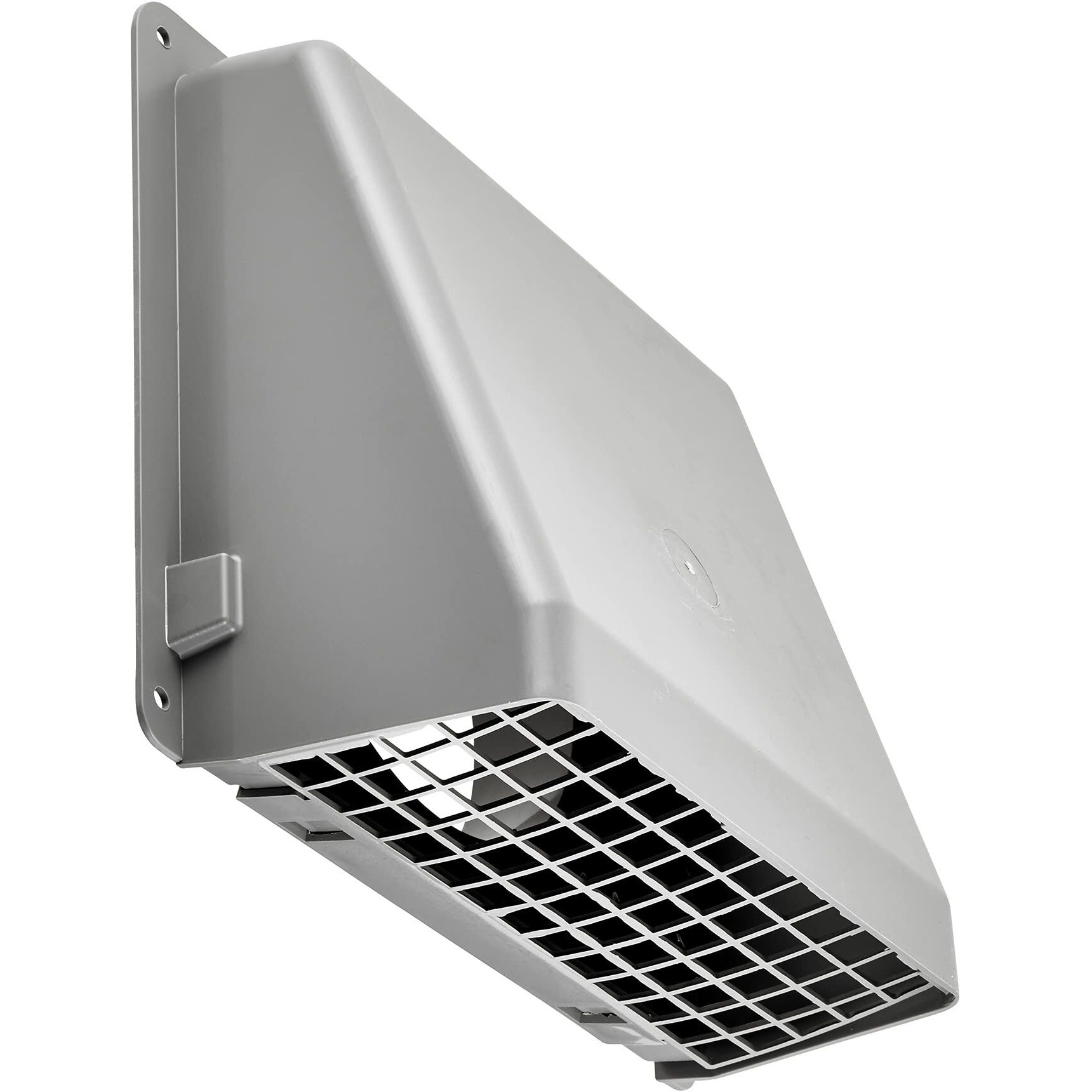 Lambro W/Damper 351G/351GR 6-Inch Plastic Wall Cap, 1 Count (Pack of 1), Gray