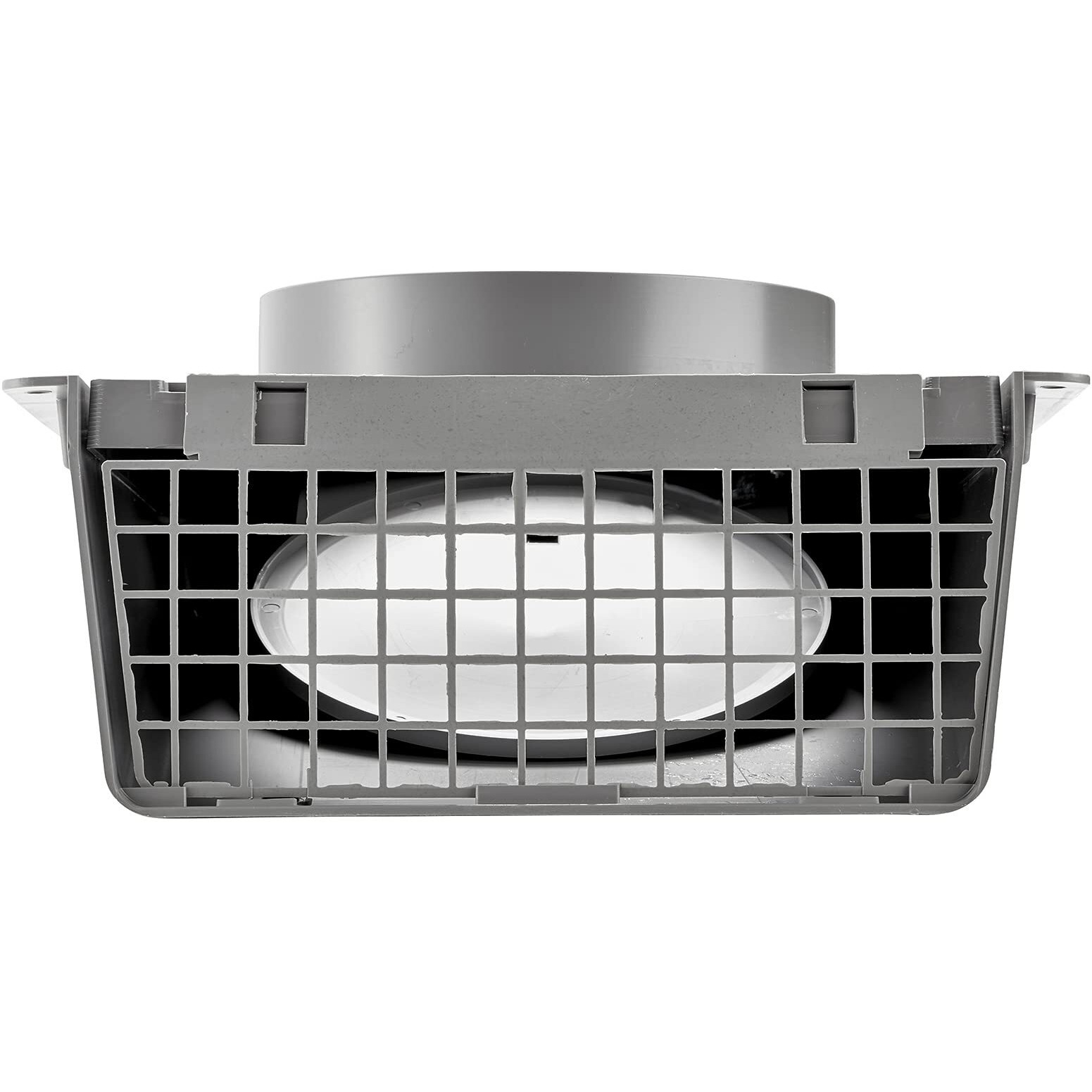 Lambro W/Damper 351G/351GR 6-Inch Plastic Wall Cap, 1 Count (Pack of 1), Gray