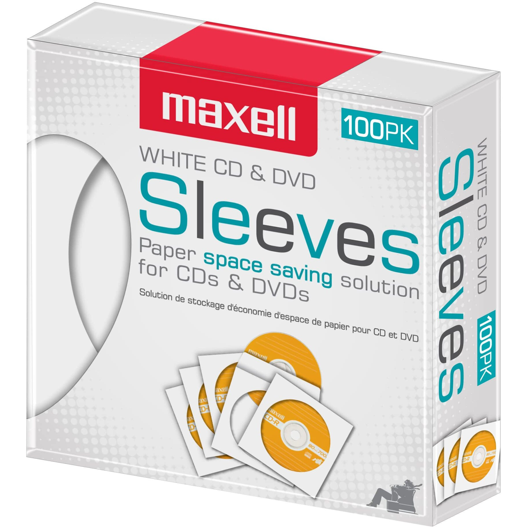 Maxell CD/DVD Storage Sleeves