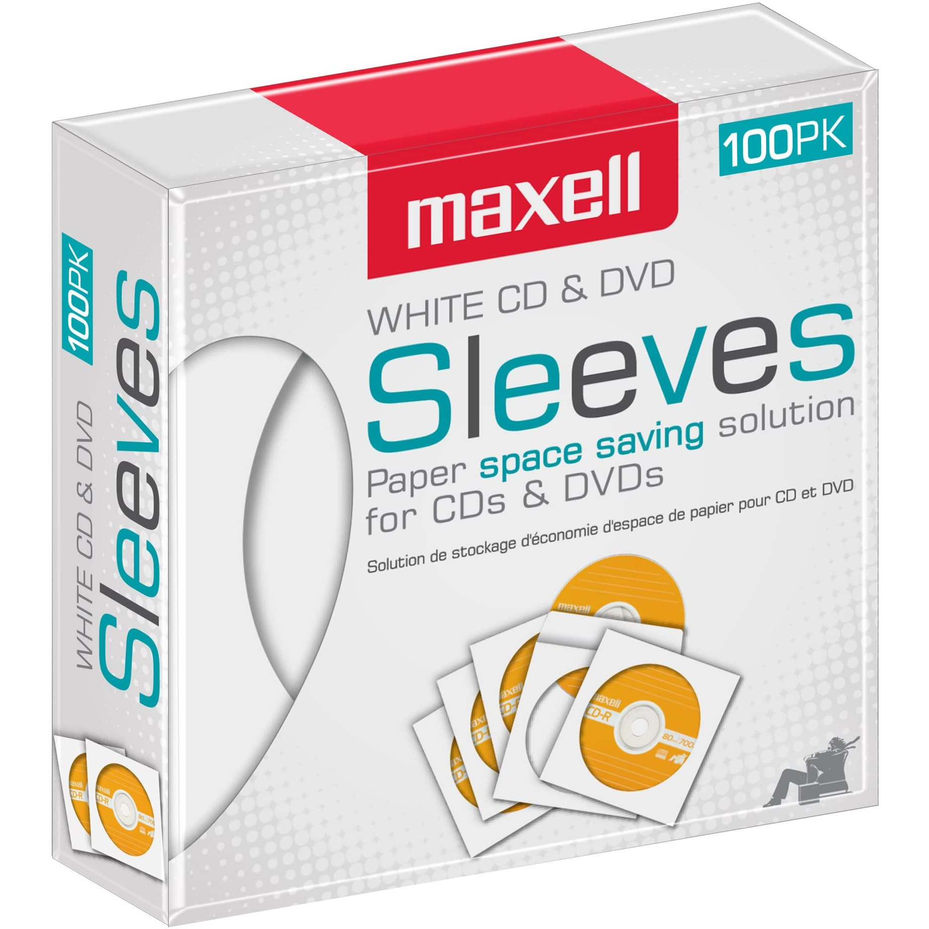 Maxell CD/DVD Storage Sleeves