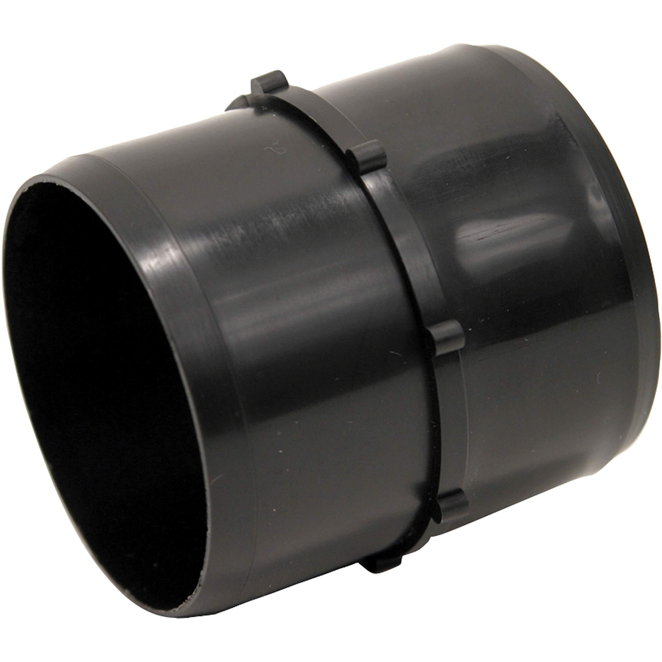 HOSE COUPLER STR 3' BLACK