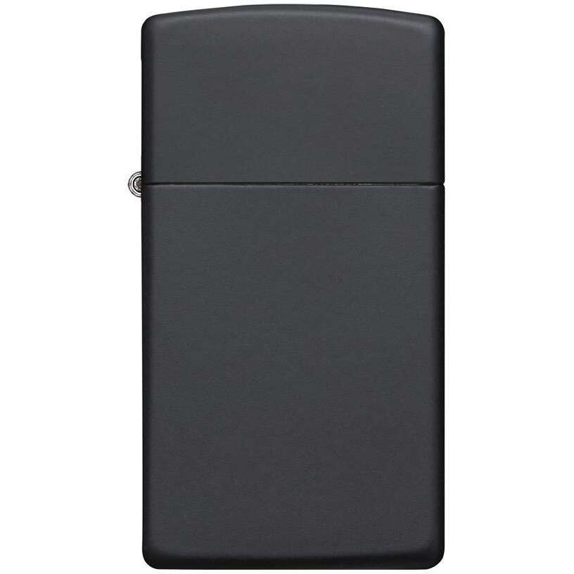 Zippo Windproof Lighter Slim Black Matte