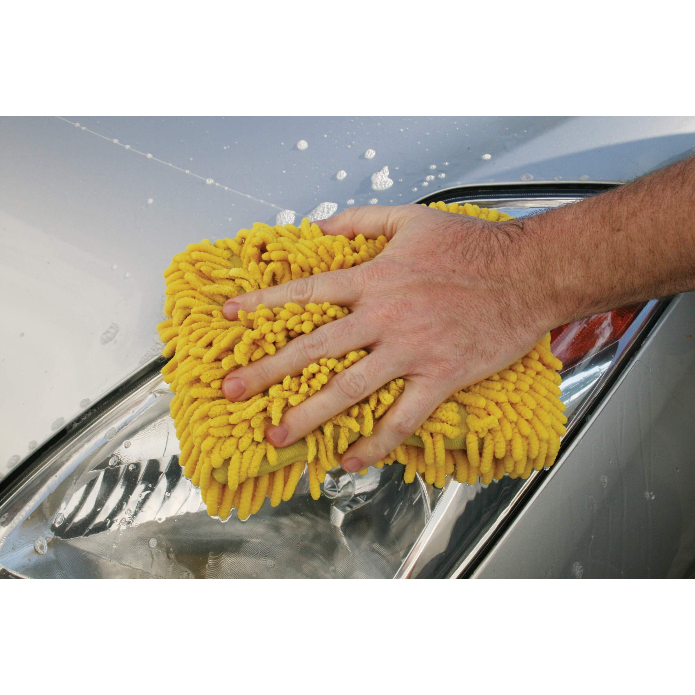 CHENILLE MICROFIBER MITT