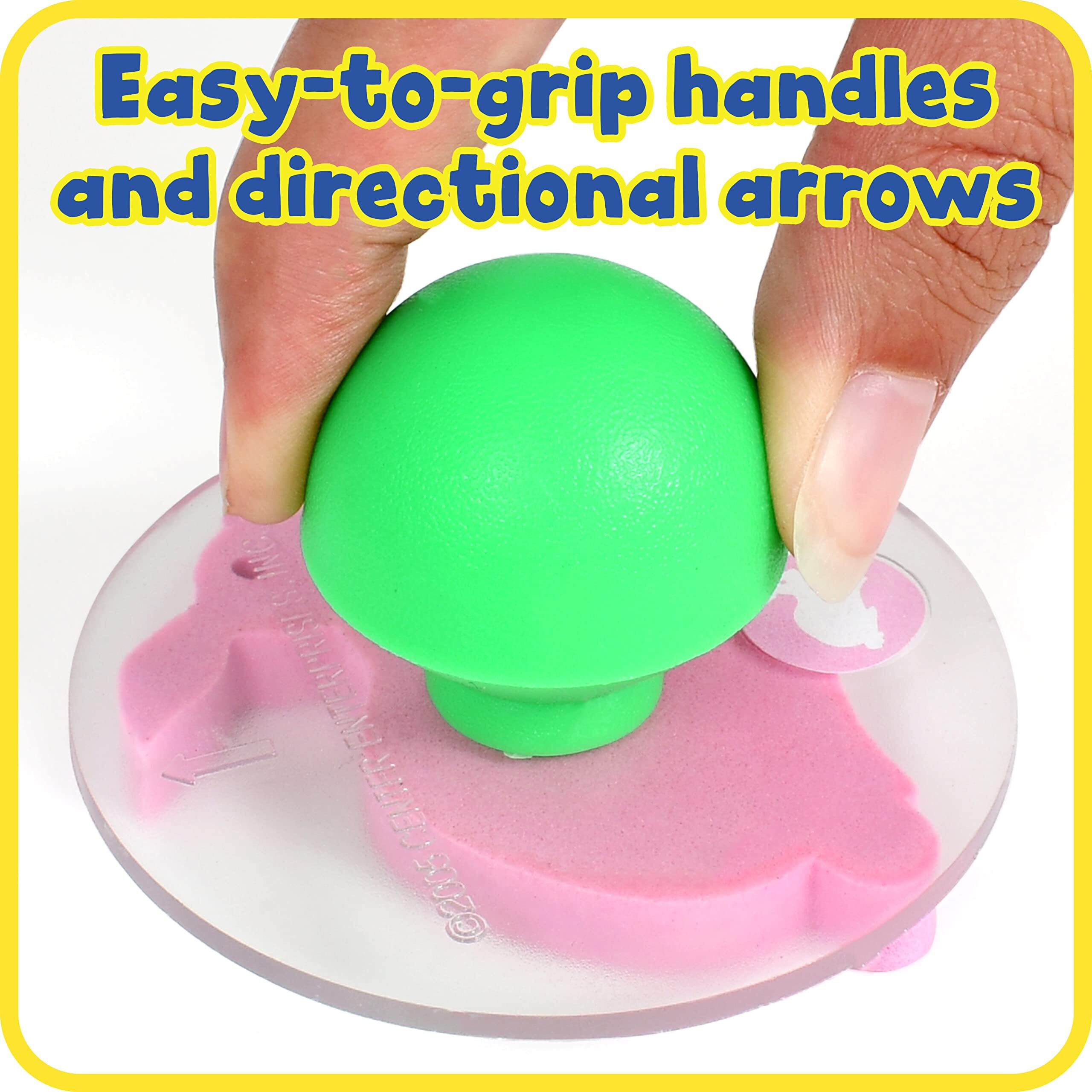 Ready2Learn Giant Farm Adventures Stamps, 3 Inches, Set of 10