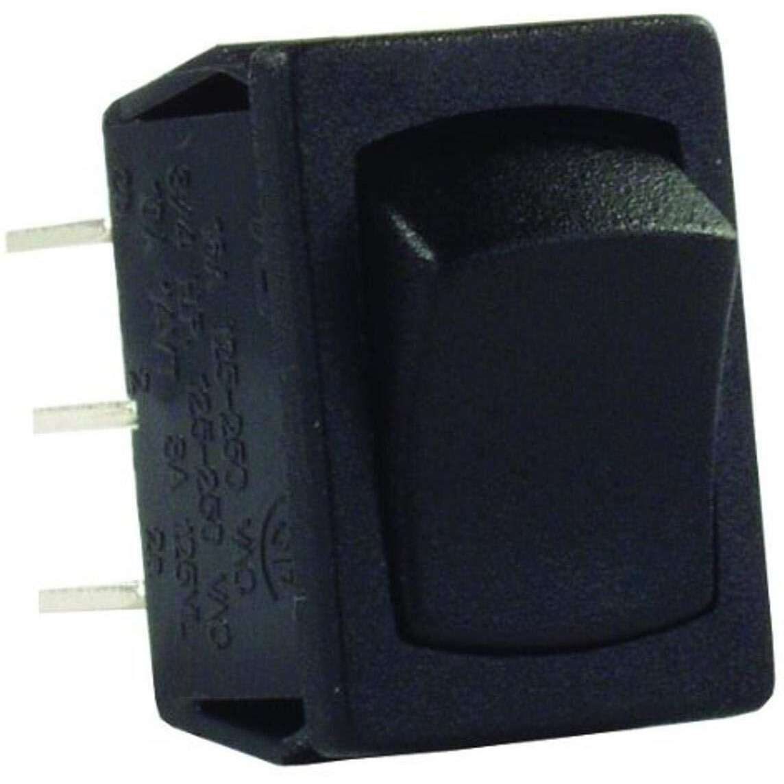 MINI-12V DBL P ON/O0W BK