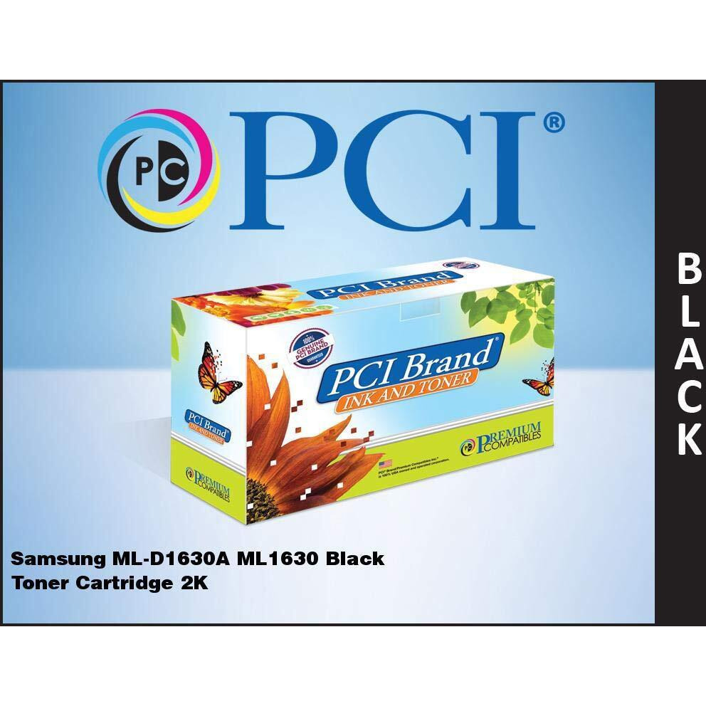 PCI Brand Samsung MLD1630APC New Compatible Replacement For Samsung ML-D1630A Black Toner Cartridge 2000 Page Yield