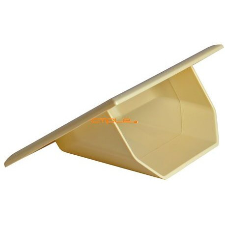 DataComm 45-0003-LA Three-Gang Low-Voltage Cable Wall Plate For Multiple Cables - Lite Almond