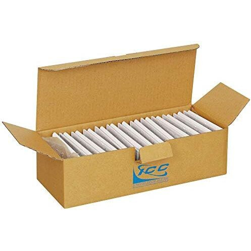 FACEPLATE, FLAT,1-GANG,1-PORT, 25PK, WH