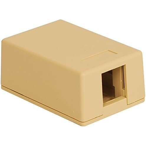SURFACE MOUNT BOX, 1-PORT, 25PK, IV
