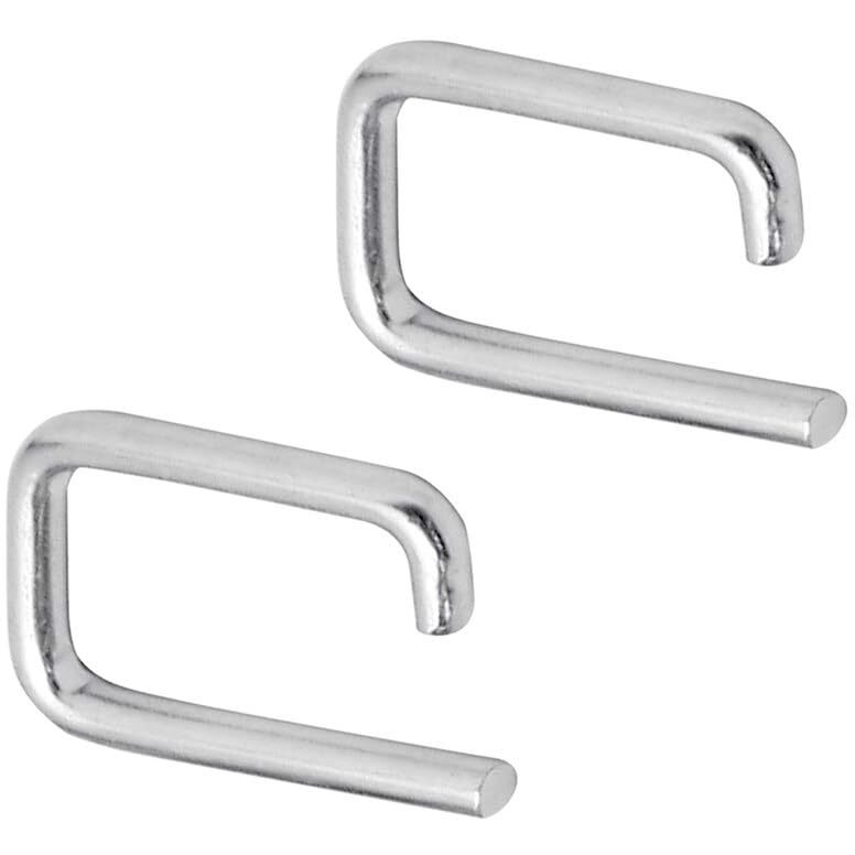 2 SAFTEY PINS